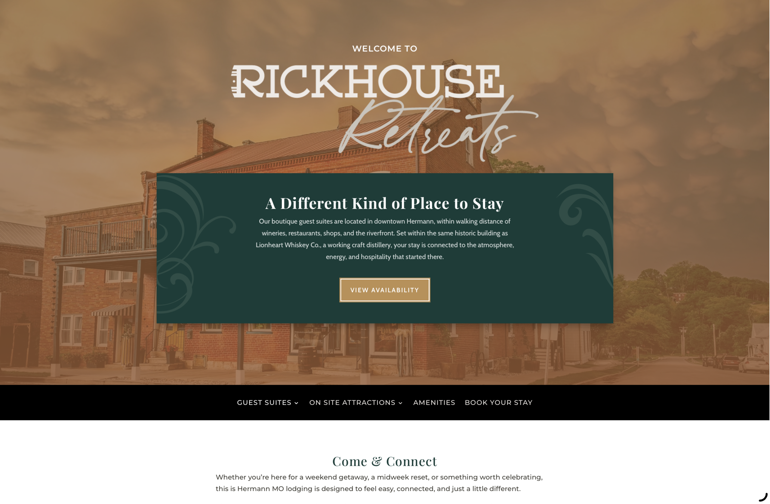 Hospitality Branding for Rickhouse Retreats